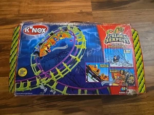 K'NEX Screamin Serpent Motorized Roller Coaster  ‘02  Damage Box, Complete  - Picture 1 of 8