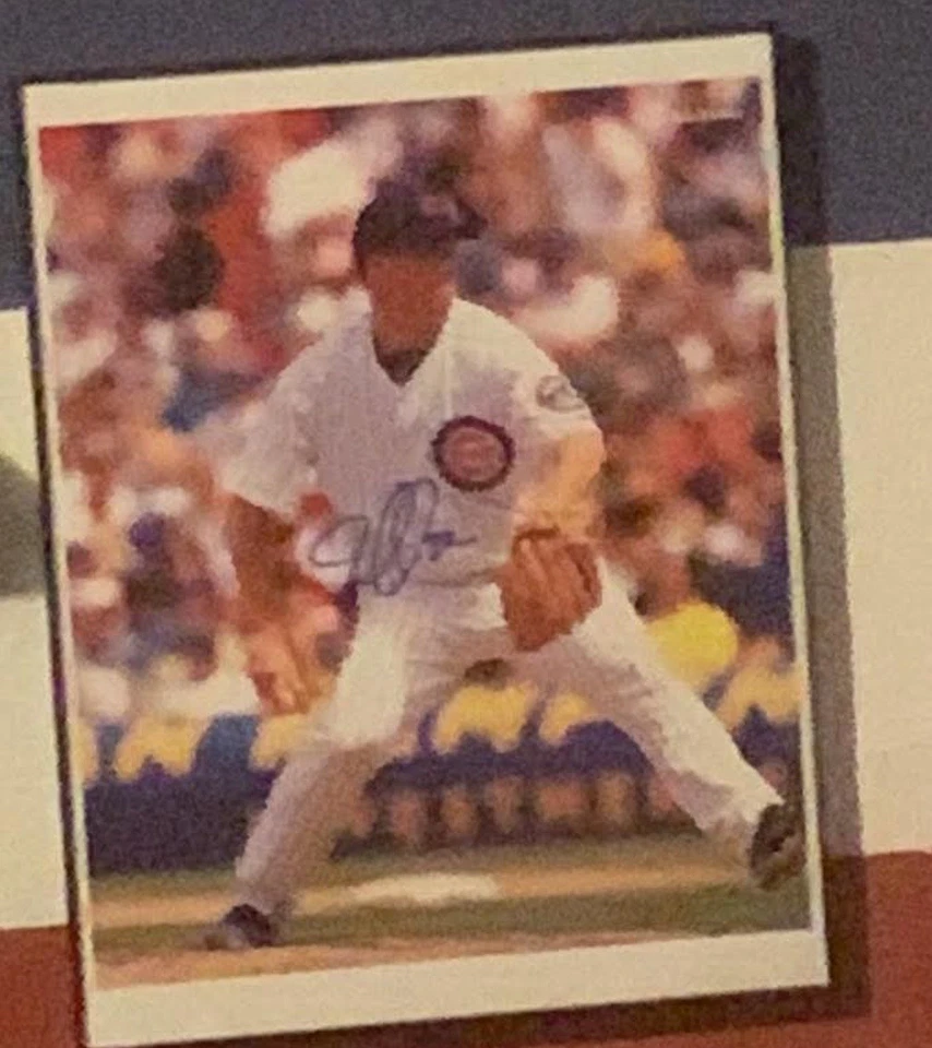 Jon Lieber autografado 8x10 - Imagem 1 de 1