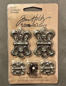 Tim Holtz Idea-ology HINGES Scrapbooking Craft Embellishment Trinket Music Box - Picture 1 of 2