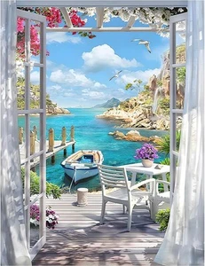Diamond Painting Kit DIY 5D Full Drill Rhinestone Art for Adults Kids Home Decor - Picture 1 of 6