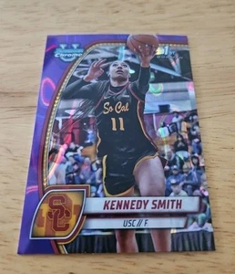 Kennedy Smith 2024-25 Bowman University Chrome #44 Purple Lava Refractor - Picture 1 of 1