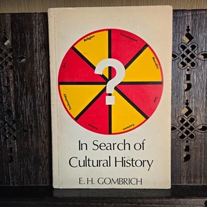 In Search of Cultural History – E.H. Gombrich (1969, Oxford University Press) - Imagen 1 de 10