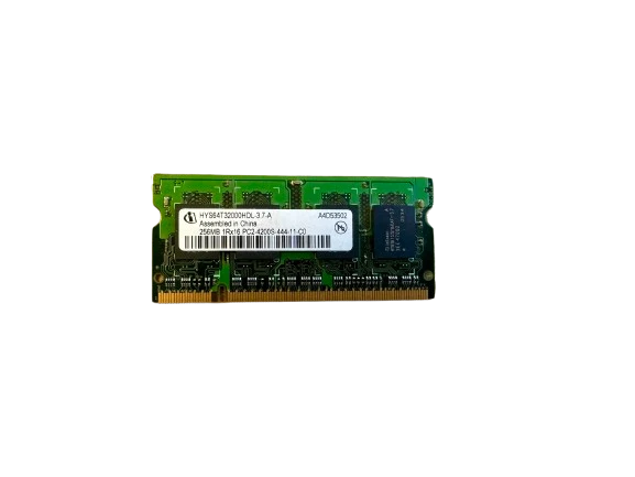 Infineon 256MB Rx16 PC2-4200S-444-11-C0 DDR2 SO-DIMMHYS64T32000HDL-3.7-A - Bild 1 von 1