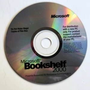 Microsoft Bookshelf 2000 CD Disc - Bild 1 von 1