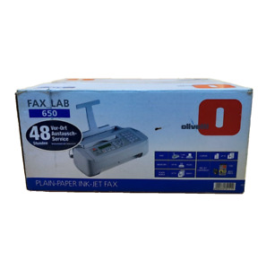 Neu ! Olivetti ink jet fax lab 650 Telefon Faxgerät Tintenstrahl Fax OVP Händler