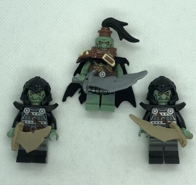 3 X Lego Troll Minifiguras Castillo Figuras Fantasía Era Trolls L298 Foto 1 de 2