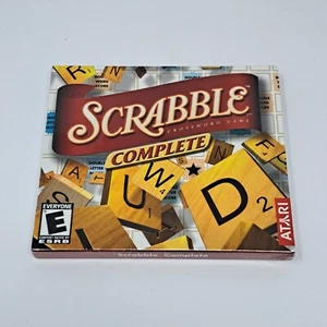 Atari Scrabble Complete 2003 CD-ROM Game E For Everyone Crossword NEW-SEALED - Picture 1 of 9