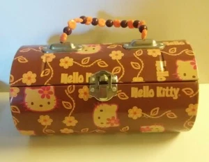 Hello Kitty Original Tin Box Co Beaded Handle Purse  - Picture 1 of 7