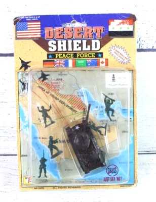 Vintage Army Desert Shield Peace Force  Playset - Image 1 of 4