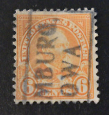 1922 US Stamps Scott #558 - Precancels - Williamsburg, IA - Used/LH/NG/F-VF
