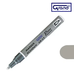 Permanent Silver Paint Marker Oil Based Waterproof Pen Wood Glass Plastic Tyre - Picture 1 of 6