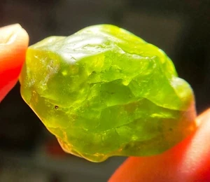 Pepita cristallo olivina Peridot Mesa grande 116 carati - forsterite - Arizona caduta - Foto 1 di 12