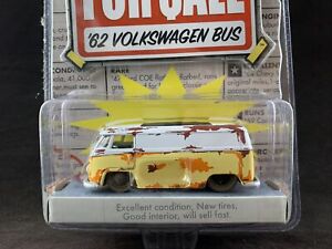 JADA TOYS FOR SALE ‘62 VOLKSWAGEN BUS NEW SUPER RARE 1:64 MINT FREE SHIPPING