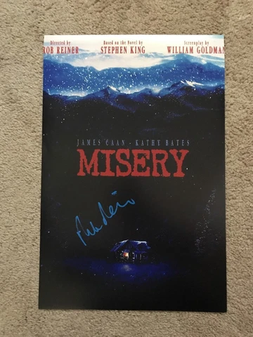 Rob Reiner Signed 12x18 Photo w/ EXACT PHOTO PROOF MISERY Misery Cover