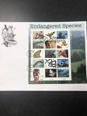 US 3105 Endangered Species First Day Of Issue On Big Artcraft Envelope. 1996 - Image 1 of 4