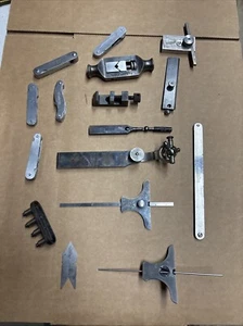 Vintage Machinist Tools Starrett Large Lot Of Tooling Lathe Mill Atlas Logan - Picture 1 of 9