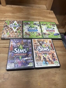 The Sims 3 PC Game Lot 5 Games Most Manual Included VGC Video Game Retro Play - Picture 1 of 12