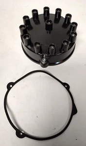 Tapa y junta de distribuidor LUCAS NO ventilada Jaguar V12 genuina HECHA EN REINO UNIDO - Imagen 1 de 6