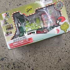 Dr Seuss The Grinch Christmas Conductor Train Collector Car Series Bump And Go