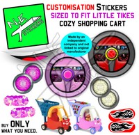 little tikes fairy cozy coupe stickers