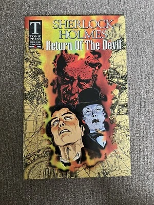 Tome Press - Sherlock Holmes Return Of The Devil #1 1997 en estado bastante bueno JP Foto 1 de 2