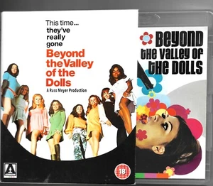 Beyond Valley of Dolls blu ray Ltd Ed 2-disc w/slip Reg B Arrow cult OOP RARE LN - Picture 1 of 9