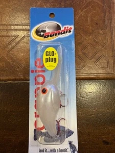 Pre-Pradco Bandit 300 Crappie Series Crankbait - Pearl - Glow 02 - Picture 1 of 1