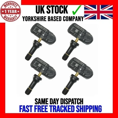 SENSOR DE PRESIÓN DE NEUMÁTICOS 4X TPMS 433 MHz se adapta a dodge ram 1500 5,7 2008-23 68157568aa Foto 1 de 4