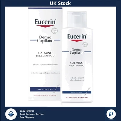 DermoCapillaire Moisturizing Urea Shampoo - 250ml, Paraben & Silicone Free - Image 1 of 4