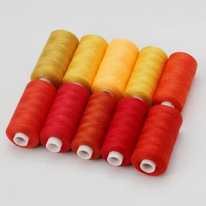 Polyester Thread Sewing Threads Spools Multipurpose Sewing Assorted Set Of 10 PC - Picture 1 of 18