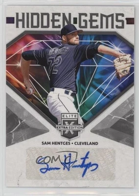 2019 Panini Elite Extra Edition Hidden Gems Black Sam Hentges #HG-SH Auto - Image 1 of 2
