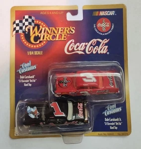 1999 Winner's Circle Coca~Cola Dale Earnhardt #3 & Dale Jr #1 Cool Customs 1:64 - Picture 1 of 6