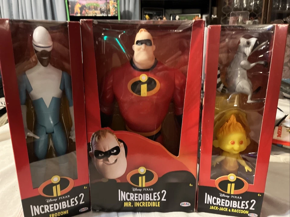Disney Pixar Incredibles 2 Frozone Action Figure by Jakks