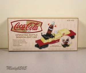 K-Line Coca Cola Operating Bottle Searchlight Car O Scale - Picture 1 of 2