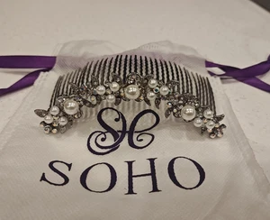 Soho Style Bridal Hair Comb - Picture 1 of 6