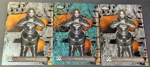 2025 Topps Chrome WWE Cactus Jack Teal /175 Nia Jax Refractor #13 - Picture 1 of 2