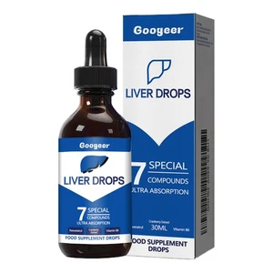 Gotas líquidas para hígado de 30 ml 7 compuestos especiales ultra absorción - Imagen 1 de 12