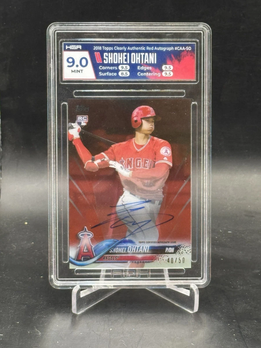 2018 Topps Clearly Authentic Autographs - Shohei Ohtani #CAA-SO