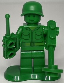 LEGO TOY001 Green Army Man (Minifigure, Authentic, Disney Toy Story, 7595)