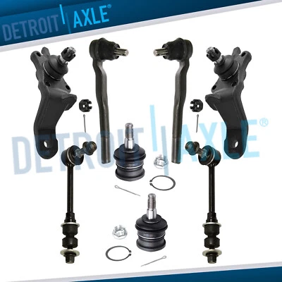 Front Upper Lower Ball Joint Tie Rod Sway Bar Links for 1996-2002 Toyota 4Runner - Image 1 of 4