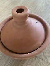 Pottery clay pot for cooking. Handmade. Red clay casserole 304.32fl.oz  9000ml.