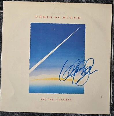 CHRIS DE BURGH Autogramm signiert Autograph Signed  Original LP Vinyl Platte - Bild 1 von 3