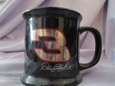 Dale Earnhardt 金色 3 黑色马克杯 Hunter MFG 出品。 — 第 1/4 张图片