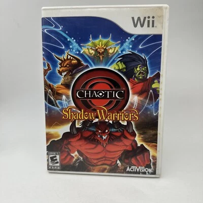 Chaotic: Shadow Warriors Nintendo Wii, 2009 Complete W/ Manual CIB Tested - Image 1 of 4