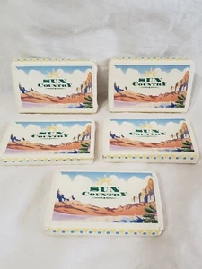 Vintage Sun Country Travel Size Facial Bar Soap Lot of 5 - Picture 1 of 4