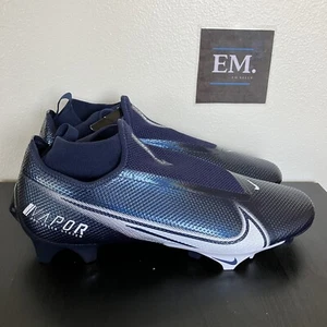 Nike Mens Size 13.5 Vapor Edge 360 Pro CV6345-401 Blue Football Cleats NEW - Picture 1 of 8