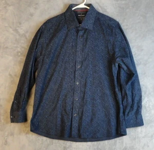 Daniel Hechter Paris Fashion Corduroy Long Sleeve Button Up Shirt Men's XL - Picture 1 of 5