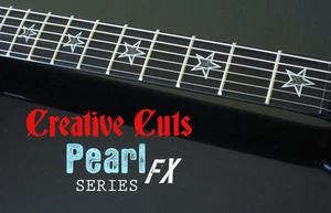 Richie Sambora Jersey Star Kramer BLACK PEARL Inlay Stickers for BASS and GUITAR - Picture 1 of 4