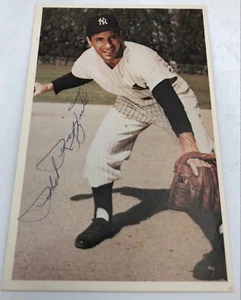 Phil Rizzuto Yankees Autograph Signature JSA Authentic 3 1/2" x 5 1/2" Card COA - Picture 1 of 4