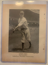 1935 SPALDING NEW YORK YANKEES VERNON GOMEZ Hof Player Photo 5" x 7"
